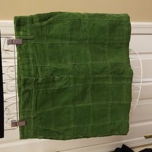 Super cute green LOFT skirt